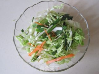 蔬菜米饭饼的做法步骤：2