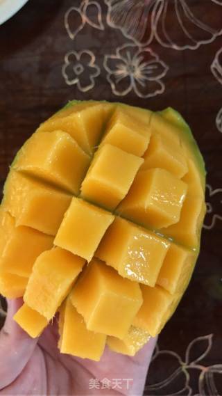 芒果蛋糕卷的做法步骤：7