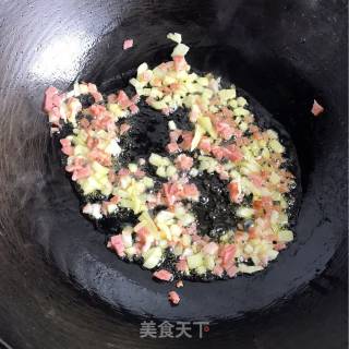 彩椒奶酪焗饭的做法步骤：3
