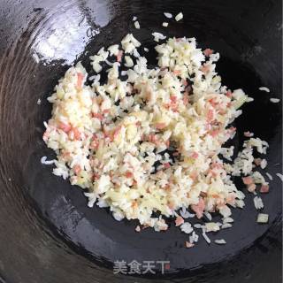 彩椒奶酪焗饭的做法步骤：4