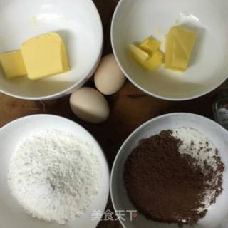 马赛克饼干的做法步骤：1