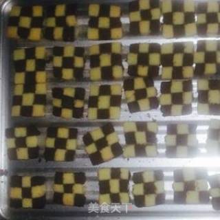 马赛克饼干的做法步骤：6