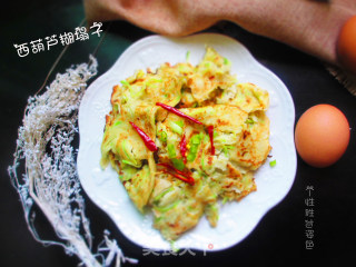 西葫芦糊塌子的做法步骤：8