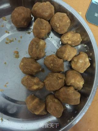 紫薯肉松酥的做法步骤：2