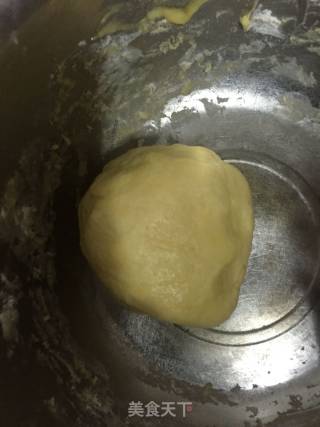 紫薯肉松酥的做法步骤：3