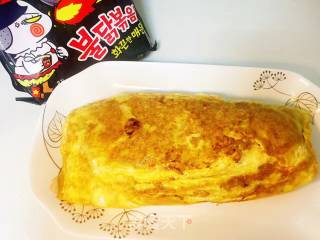 火鸡面鸡蛋卷的做法步骤：7