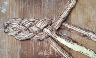 巧克力金砖面包的做法步骤：17