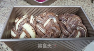 巧克力金砖面包的做法步骤：19