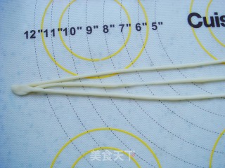 草帽编织饼干的做法步骤：6