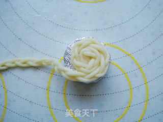 草帽编织饼干的做法步骤：9