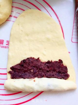 红豆土司的做法步骤：8