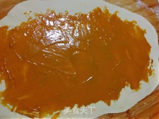 花生酱千层酥饼的做法步骤：7