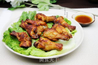 新奥尔良烤鸡根的做法步骤：7