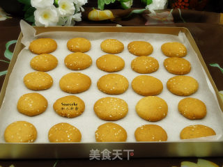 巧克力芝麻小甜饼的做法步骤：8