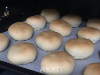 无油酒酿豆沙饼（自创）的做法步骤：8