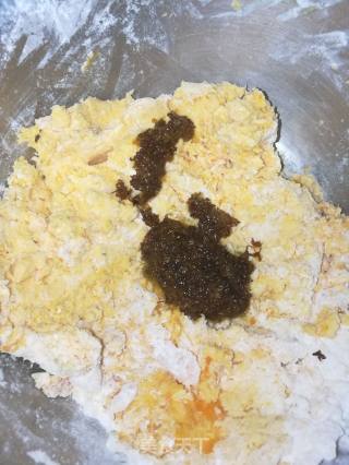 糖桂花红薯饼的做法步骤：4