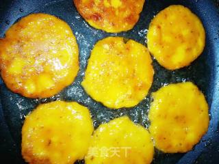 糖桂花红薯饼的做法步骤：8