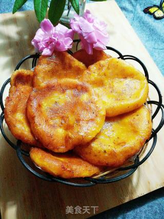 糖桂花红薯饼的做法步骤：9