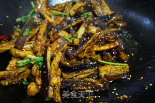 风味茄子的做法步骤：5