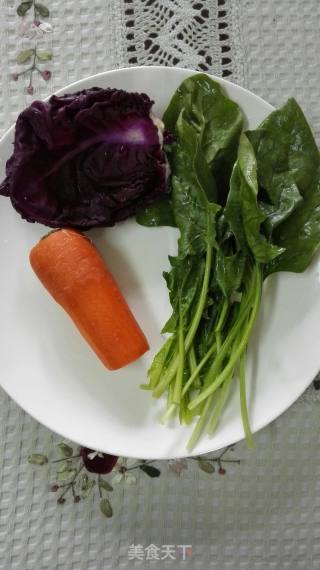 宝宝辅食篇之〈蔬菜颗粒面〉的做法步骤：1