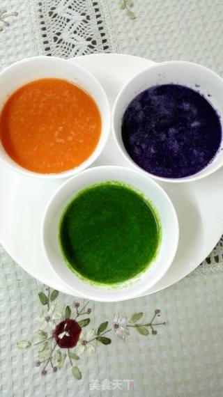 宝宝辅食篇之〈蔬菜颗粒面〉的做法步骤：3
