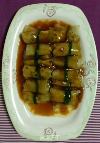 冬瓜鲜虾卷的做法步骤：9