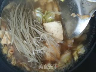 白菜炖豆腐的做法步骤：5
