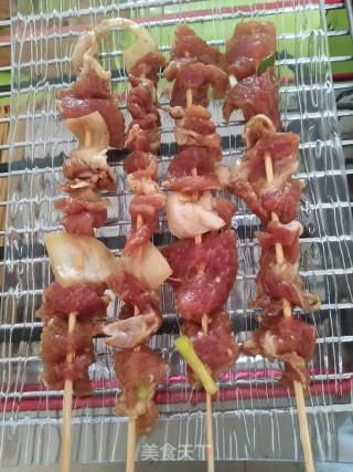 烤猪肉串的做法步骤：2