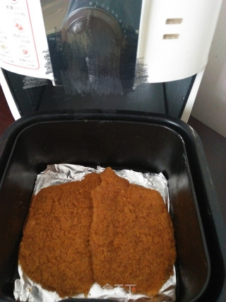 外酥内嫩烤猪排的做法步骤：9