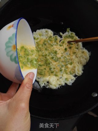 青椒炒鸡蛋的做法步骤：5