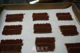 焦糖坚果可可酥饼的做法步骤：5