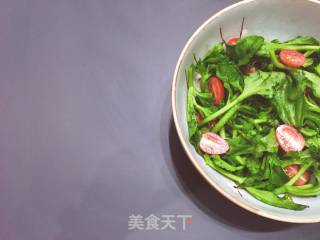 冰草圣女果沙拉的做法步骤：4