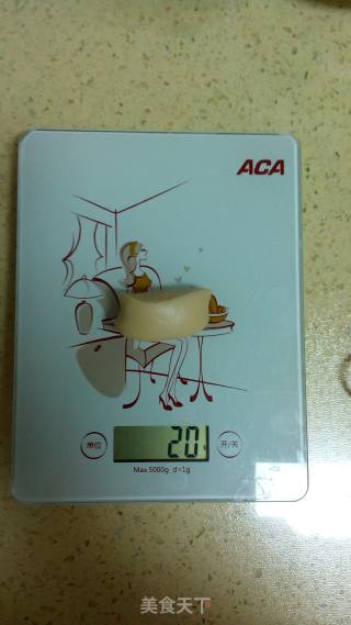 椰蓉桃花酥的做法步骤：2