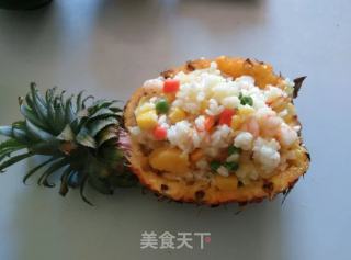 菠萝焗饭的做法步骤：6