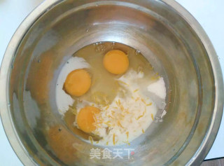 五色玛德琳的做法步骤：2