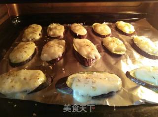 蒜香奶酪烤茄子的做法步骤：6