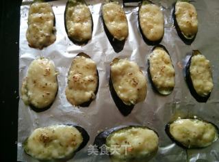蒜香奶酪烤茄子的做法步骤：7