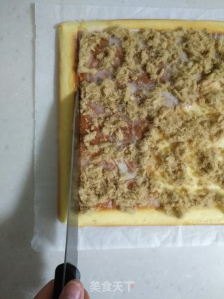 肉松蛋糕卷的做法步骤：11