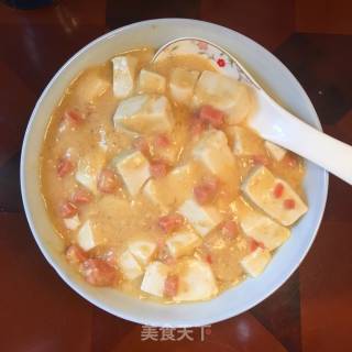 蟹黄豆腐的做法步骤：10