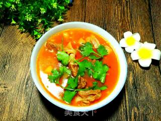西红柿土豆炖牛腩的做法步骤：7