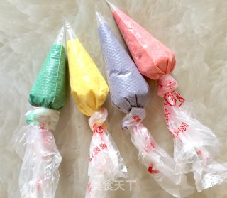 多彩旋风蛋糕的做法步骤：7