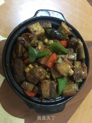 芋头焖排骨的做法步骤：5