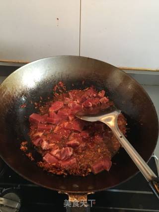 黄豆牛肉煲的做法步骤：9