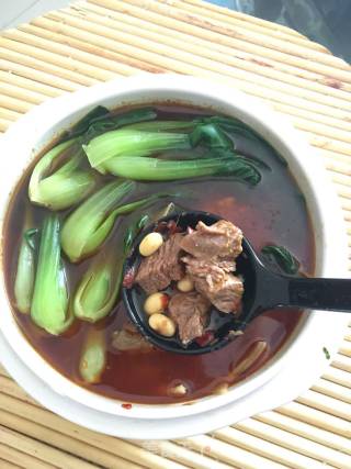 黄豆牛肉煲的做法步骤：19