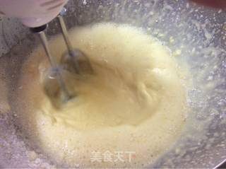 巧克力酱戚风蛋糕的做法步骤：5