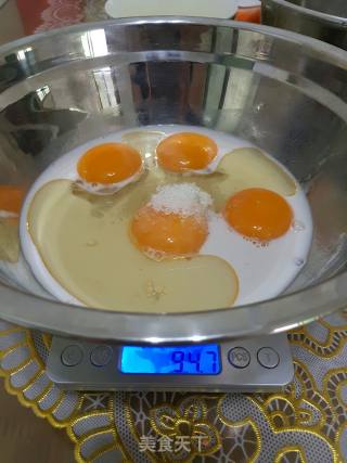蜜豆蛋糕卷的做法步骤：4