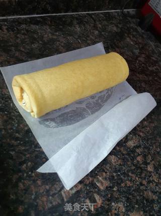 蜜豆蛋糕卷的做法步骤：22