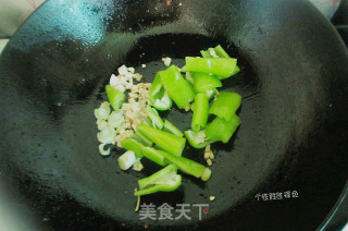 青椒茄子的做法步骤：9