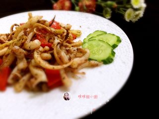 干香鱿鱼须的做法步骤：14