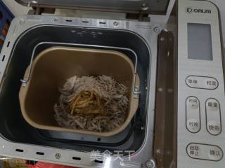 面包机自制肉松的做法步骤：4